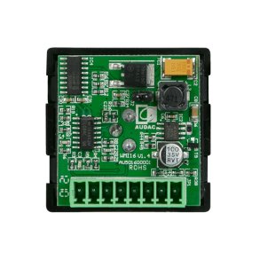 Audac Mikrofoninput XLR 45x45 standard, sort