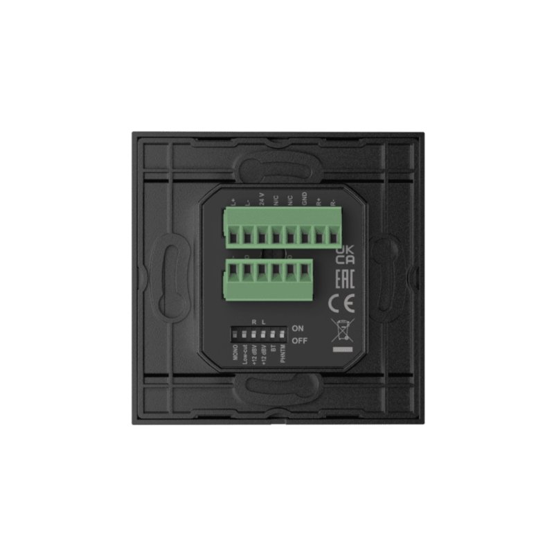 Audac Vgpanel universal Bluetooth, mic og line input, Sort