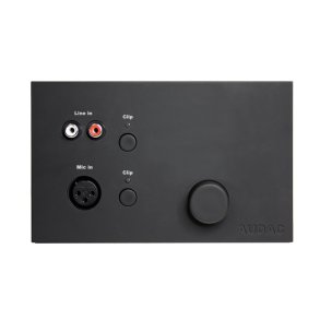 Remote wall mixer module RJ45 output black