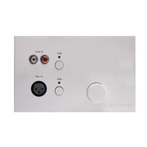 Remote wall mixer module RJ45 output white