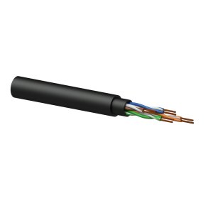 ProCab CAT5E kabel Superflex 1 m afklip