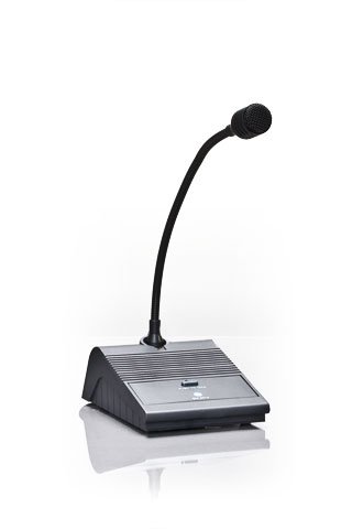 RCF svanehals mikrofon desktop m/afbryder XLR