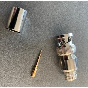 BNC-kontakt han for Ecoflex 10 kabel �=11,5mm