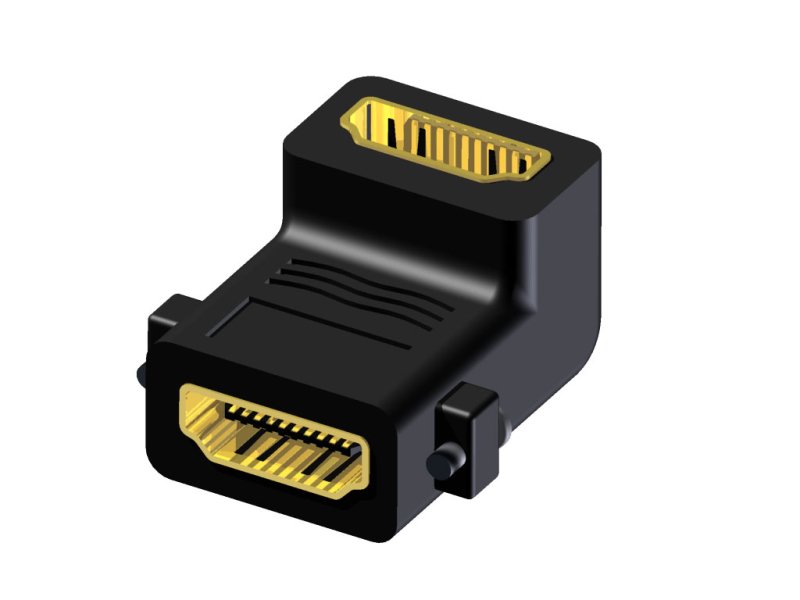 ProCab Adapter HDMI 19-F > HDMI19-F vinklad