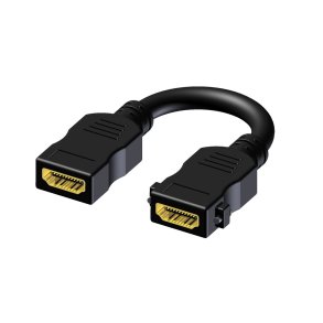 ProCab Pigtail HDMI19F > HDMI19 F svart