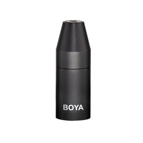 Boya adapter minijackTRS til XLR Pro, power converter