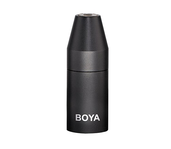 Boya adapter minijackTRS  til XLR Pro, power converter
