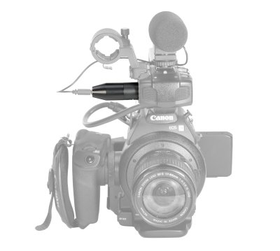 Boya adapter minijackTRS  til XLR Pro, power converter