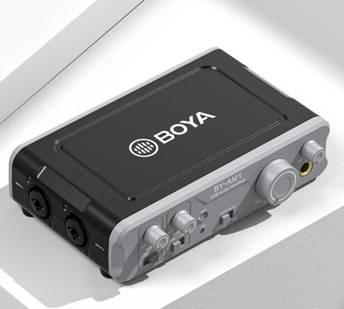 Boya lydkort AM1 USB audio interface 2 in / 2 out