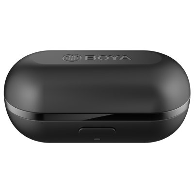Boya Bluetooth earphone, Sort