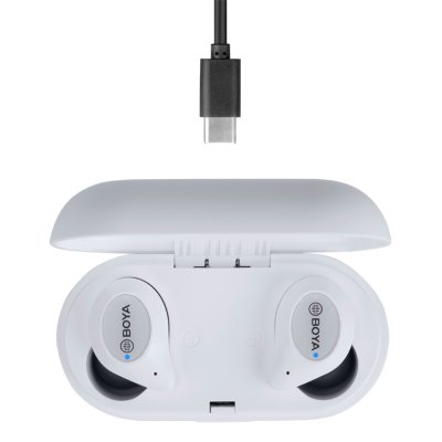 Boya Bluetooth earphone, Hvid