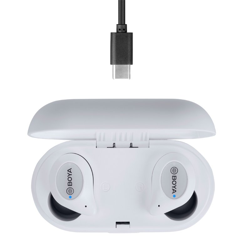 Boya Bluetooth earphone, Hvid