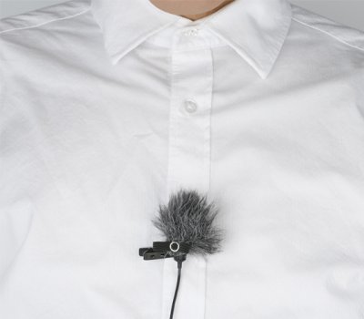 Boya vindh�tte til lavalier mikrofon (pakke med 3 styk)