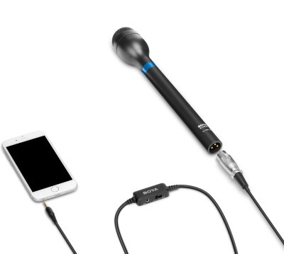 Boya iOS adapterkabel XLR til TRRS