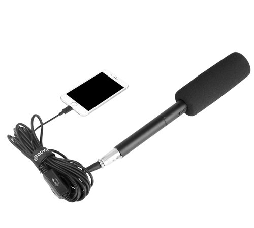 Boya iOS adapterkabel XLR til lightning