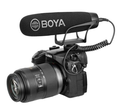 Boya BM2021 Videomikrofon til kamera
