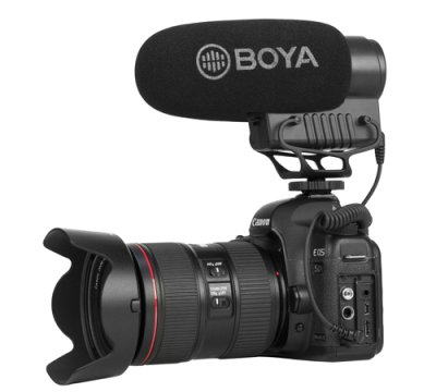 Boya BM3051S Stereo VideoMikrofon til kamera