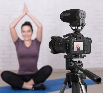 Boya BM3051S Stereo VideoMikrofon til kamera