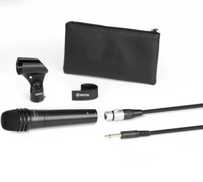 Boya instrument och vokal mikrofon BM57