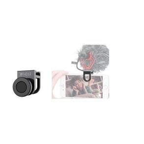 Boya smartphone f�ste f�r montering av mikrofon eller LED