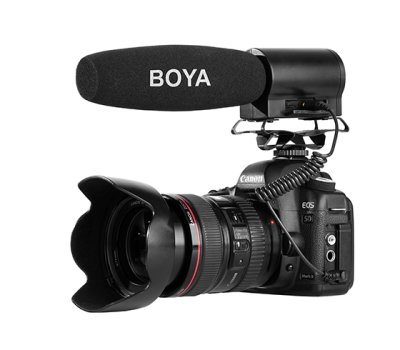 Boya DMR7 Videomikrofon med recorder til SD card