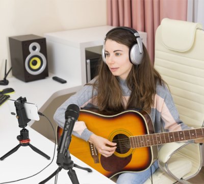 Boya HM2 reportermikrofon til iOS, Android og PC