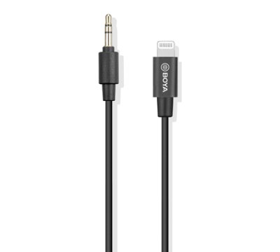 Boya M2 knaphuls mikrofon til iOS iPhone