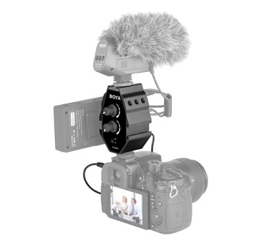 Boya MP4 audio adapter