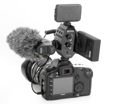 Boya MP4 audio adapter