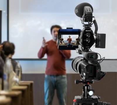 Boya MP4 audio adapter