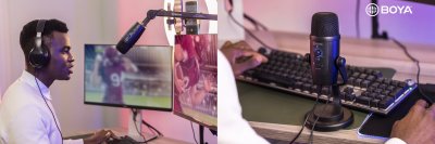 Boya PM500 USB mikrofon til PC og Android