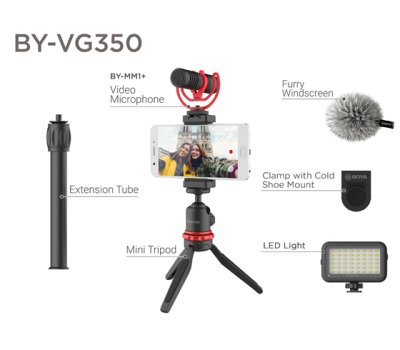 Boya Ultimate smartphone video kit incl. MM1+