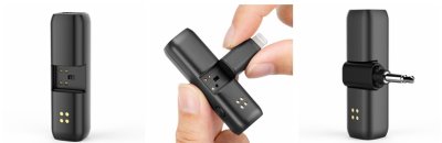 Boya tr�dl�st mikrofon s�t superkompakt til USB c