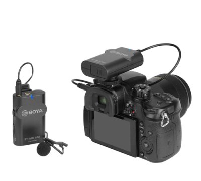 Boya tr�dl�s s�t til DSLR og smartphones
