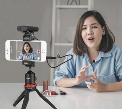 Boya tr�dl�s set med 2 stycken bodypack till DSLR och smartphones