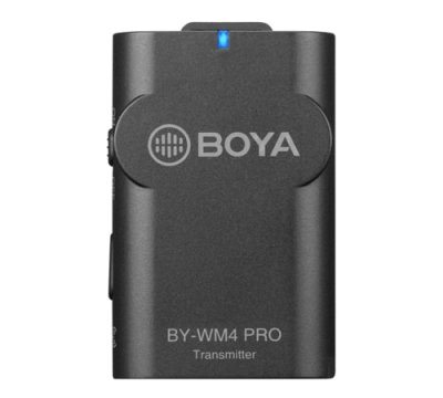 Boya tr�dl�s set m/lightning reciever och lavalier s�ndare WM4