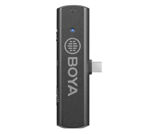Boya trdls st m/USB-c modtager og lavalier sender WM4