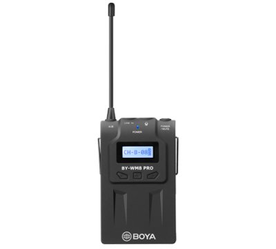 Boya Trdlst kamera st med dobbelt modtager og 2 sendere