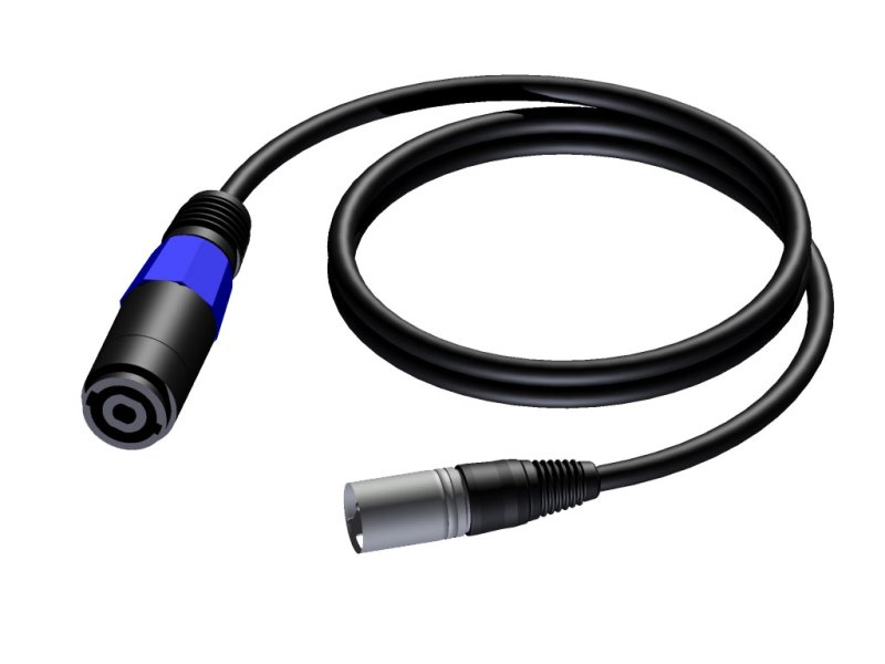 ProCab hgtalarkabel speaker hane till XLR hane - 1.5 m