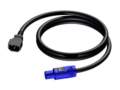 ProCab Euro Power han til Bl� PowerCon 1,5 meter