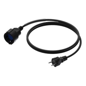 ProCab Shuko power f�rl�ngningskabel 3x1,5 mm2