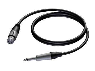 ProCab h�jttalerkabel  2 x 1,5 mm� Jack > XLR, 10 m