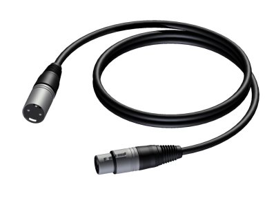 ProCab hgtalarkabel 2 x 1,5 mm  XLR > XLR, 10 meter