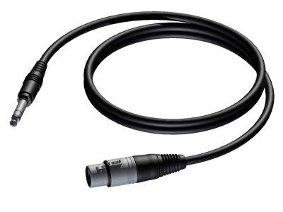 ProCab XLR hun > Jack stereo - balanceret kabel 1,5 m