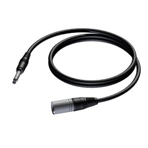 ProCab XLR han > Jack stereo - balanceret kabel