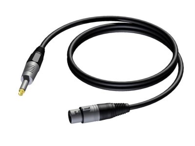 ProCab mikrofonkabel Jack > XLR hun