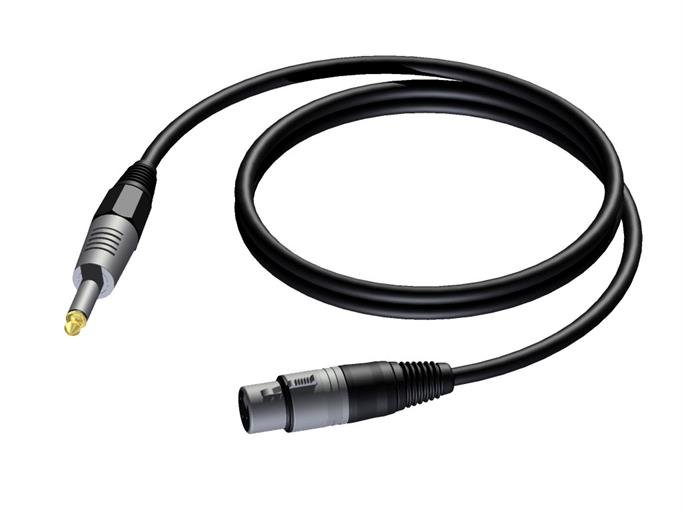 ProCab mikrofonkabel  Jack > XLR hun 