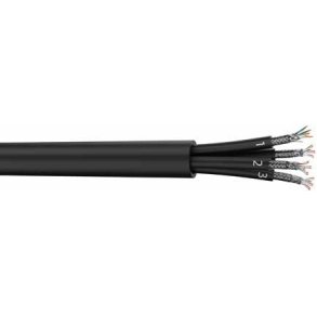 CAE Multi netv�rkskabel 4 x CAT6a 500 MHz - Afklip pr. meter