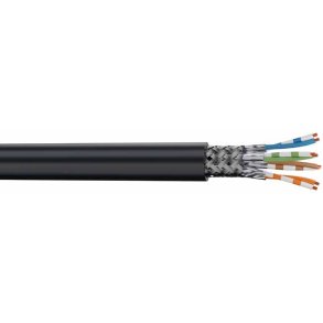 CAE Fleksibel CAT6a kabel S/FTP - 500MHz PUR