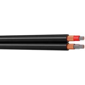CAE signal fladkabel HQ seperat sk�rm 2x0,22 mm2 